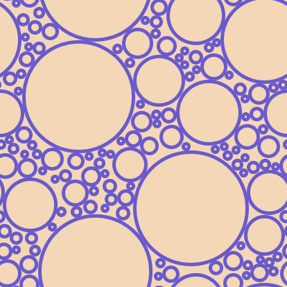 bubbles, circles, sponge, big, medium, small, 5 pixel line width, Slate Blue and Pink Lady circles bubbles sponge soap seamless tileable