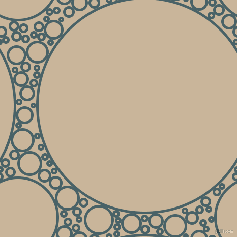 bubbles, circles, sponge, big, medium, small, 5 pixel line width, Smalt Blue and Sour Dough circles bubbles sponge soap seamless tileable