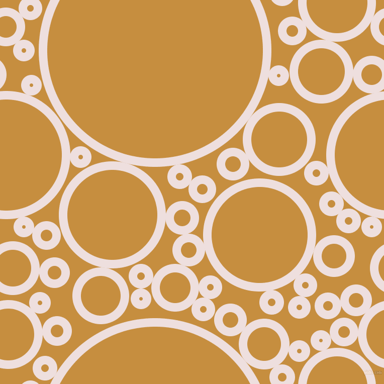 bubbles, circles, sponge, big, medium, small, 17 pixel line width, Soft Peach and Anzac circles bubbles sponge soap seamless tileable
