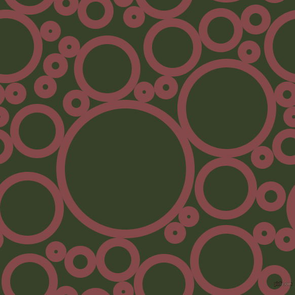 bubbles, circles, sponge, big, medium, small, 17 pixel line width, Solid Pink and Seaweed circles bubbles sponge soap seamless tileable