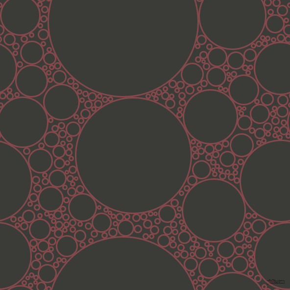 bubbles, circles, sponge, big, medium, small, 3 pixel line width, Solid Pink and Zeus circles bubbles sponge soap seamless tileable