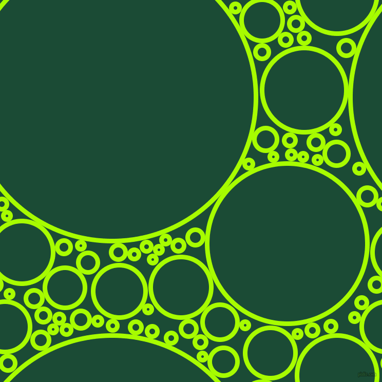 bubbles, circles, sponge, big, medium, small, 9 pixel line width, Spring Bud and County Green circles bubbles sponge soap seamless tileable