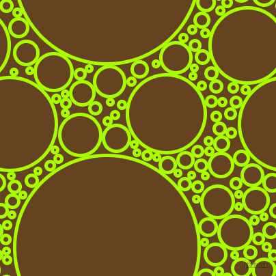 bubbles, circles, sponge, big, medium, small, 5 pixel line width, Spring Bud and Dark Brown circles bubbles sponge soap seamless tileable