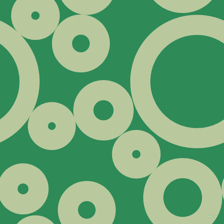 bubbles, circles, sponge, big, medium, small, 65 pixel line width, Sprout and Sea Green circles bubbles sponge soap seamless tileable