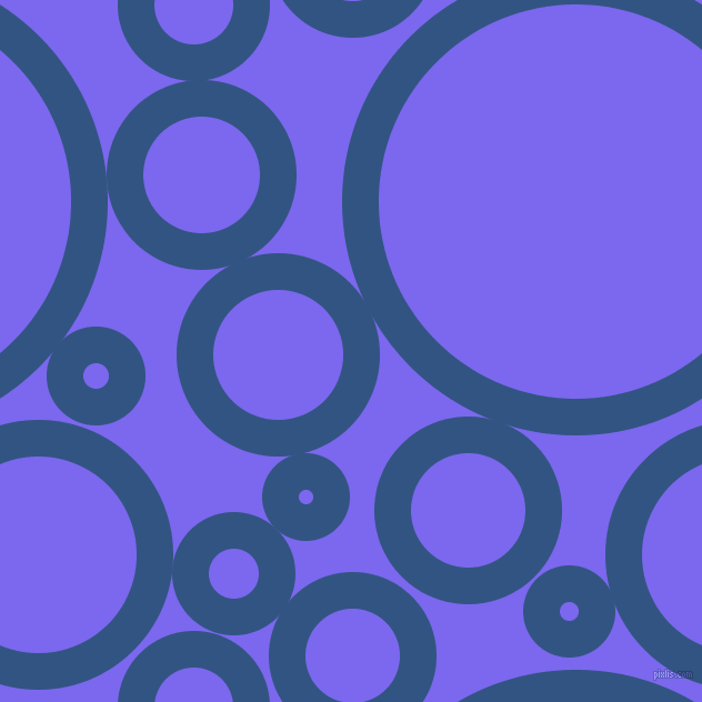 bubbles, circles, sponge, big, medium, small, 33 pixel line width, St Tropaz and Medium Slate Blue circles bubbles sponge soap seamless tileable