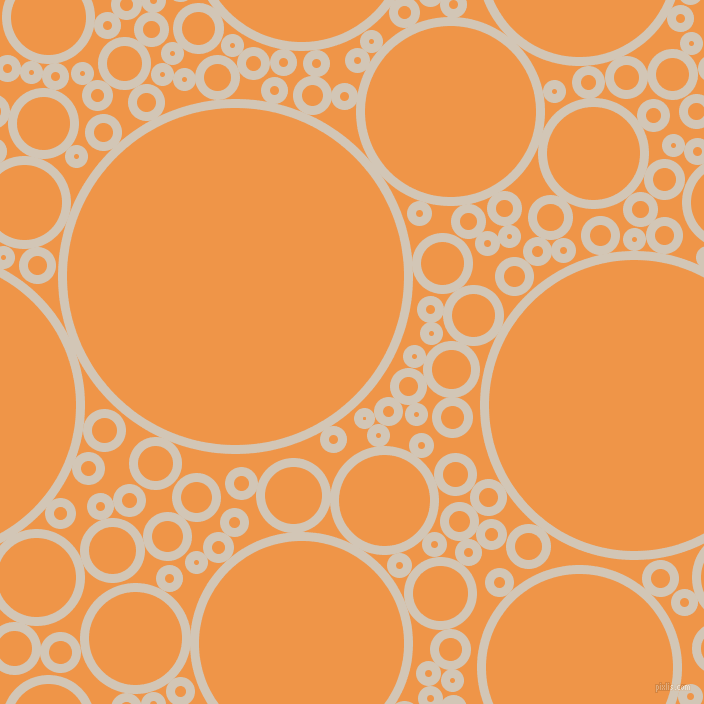 bubbles, circles, sponge, big, medium, small, 9 pixel line width, Stark White and Sea Buckthorn circles bubbles sponge soap seamless tileable