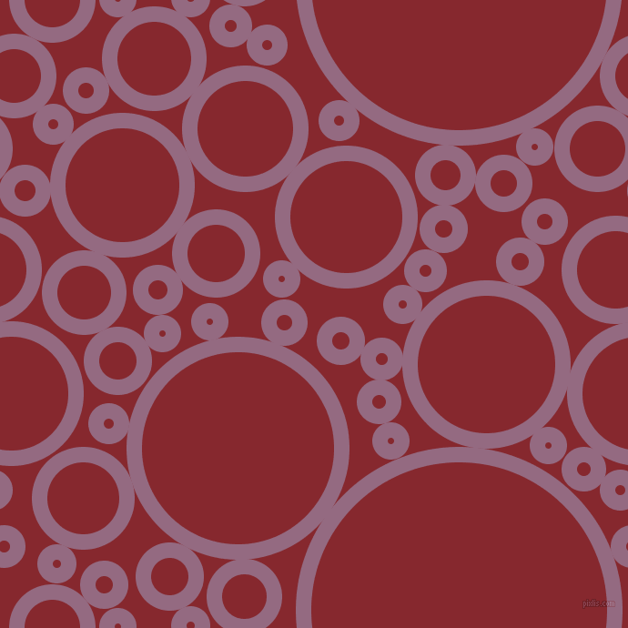 bubbles, circles, sponge, big, medium, small, 17 pixel line width, Strikemaster and Flame Red circles bubbles sponge soap seamless tileable