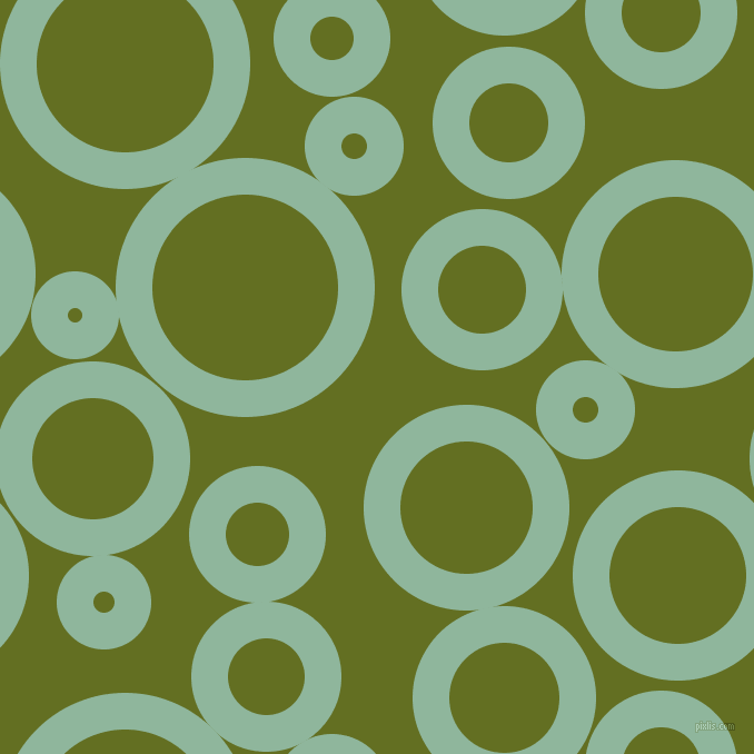 bubbles, circles, sponge, big, medium, small, 33 pixel line width, Summer Green and Fiji Green circles bubbles sponge soap seamless tileable
