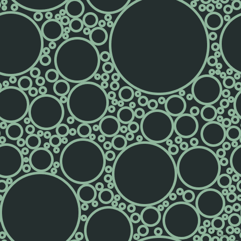 bubbles, circles, sponge, big, medium, small, 5 pixel line width, Summer Green and Swamp circles bubbles sponge soap seamless tileable