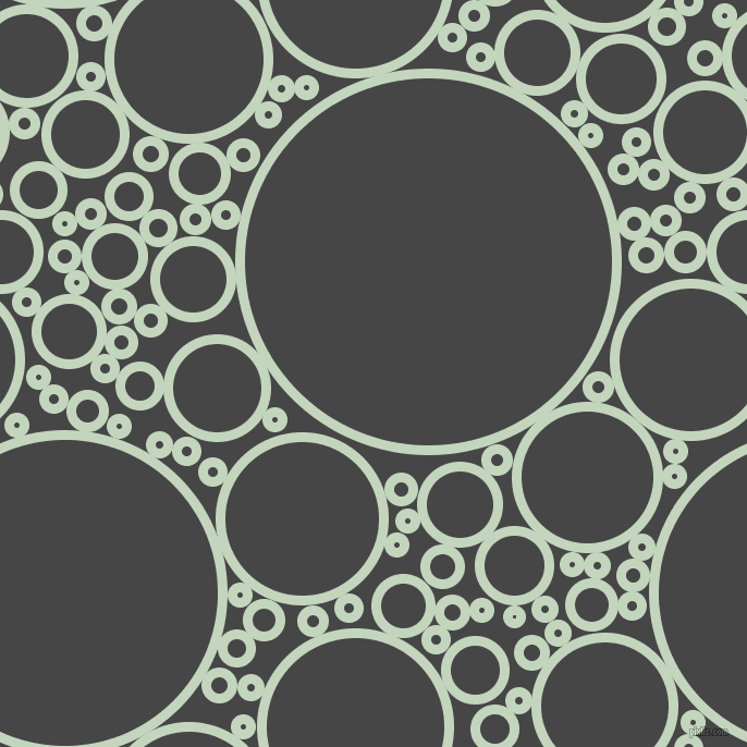 bubbles, circles, sponge, big, medium, small, 9 pixel line width, Surf Crest and Charcoal circles bubbles sponge soap seamless tileable