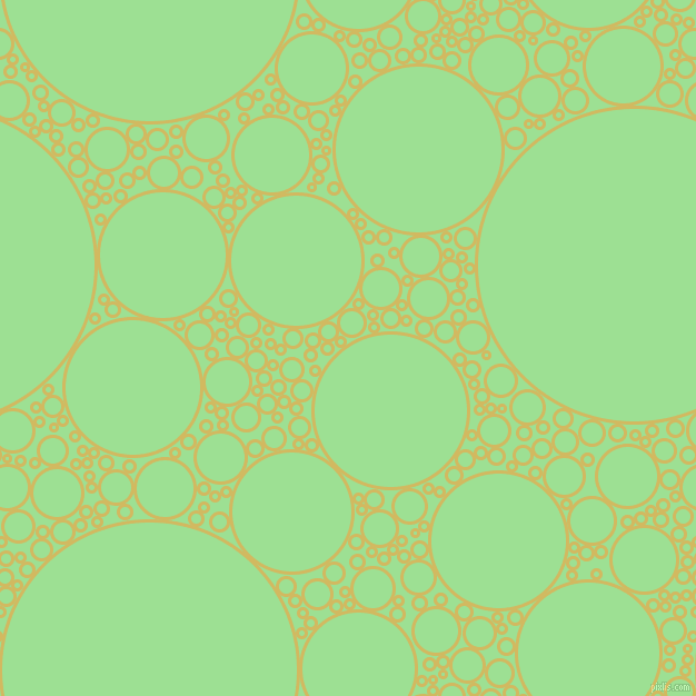 bubbles, circles, sponge, big, medium, small, 3 pixel line width, Tacha and Granny Smith Apple circles bubbles sponge soap seamless tileable