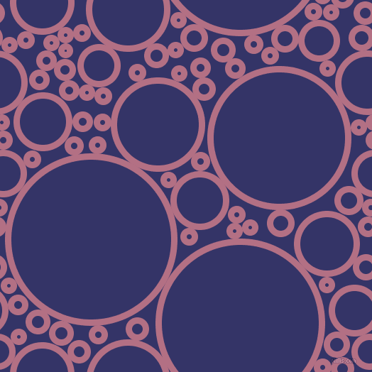 bubbles, circles, sponge, big, medium, small, 9 pixel line width, Tapestry and Deep Koamaru circles bubbles sponge soap seamless tileable