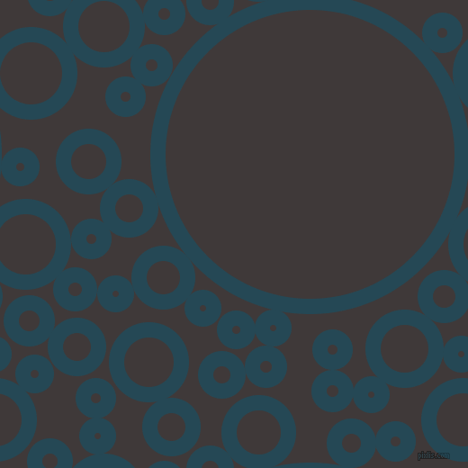 bubbles, circles, sponge, big, medium, small, 17 pixel line width, Teal Blue and Eclipse circles bubbles sponge soap seamless tileable