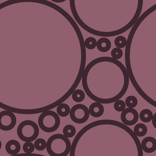 bubbles, circles, sponge, big, medium, small, 17 pixel line width, Toledo and Mauve Taupe circles bubbles sponge soap seamless tileable
