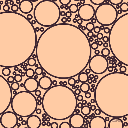 bubbles, circles, sponge, big, medium, small, 5 pixel line width, Toledo and Peach circles bubbles sponge soap seamless tileable