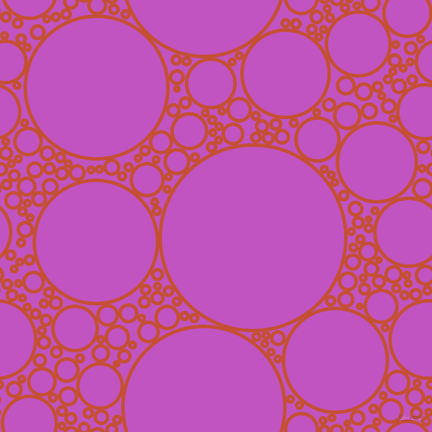 bubbles, circles, sponge, big, medium, small, 5 pixel line width, Trinidad and Fuchsia circles bubbles sponge soap seamless tileable