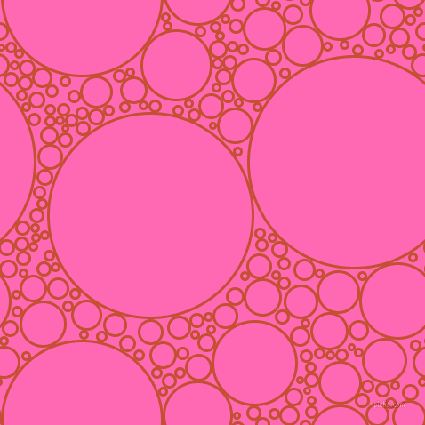 bubbles, circles, sponge, big, medium, small, 3 pixel line width, Trinidad and Hot Pink circles bubbles sponge soap seamless tileable