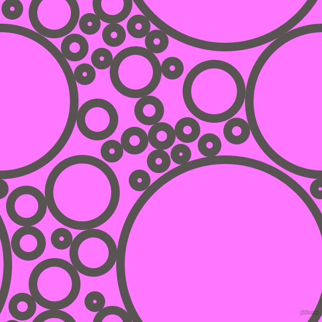 bubbles, circles, sponge, big, medium, small, 17 pixel line width, Tundora and Fuchsia Pink circles bubbles sponge soap seamless tileable