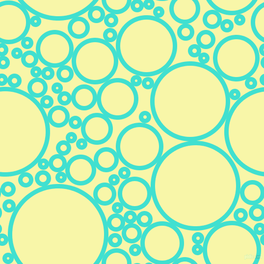 bubbles, circles, sponge, big, medium, small, 9 pixel line width, Turquoise and Shalimar circles bubbles sponge soap seamless tileable