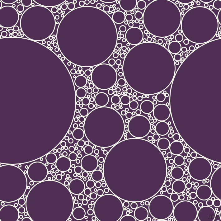 bubbles, circles, sponge, big, medium, small, 3 pixel line width, Twilight Blue and Hot Purple circles bubbles sponge soap seamless tileable