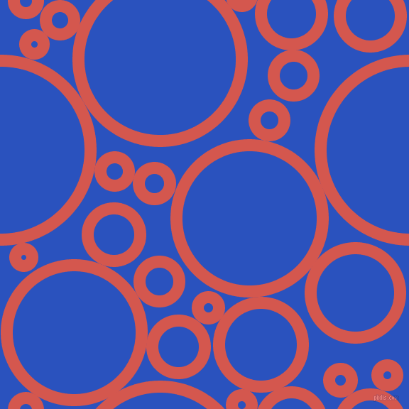 bubbles, circles, sponge, big, medium, small, 17 pixel line width, Valencia and Cerulean Blue circles bubbles sponge soap seamless tileable