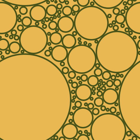 bubbles, circles, sponge, big, medium, small, 5 pixel line width, Verdun Green and Ronchi circles bubbles sponge soap seamless tileable
