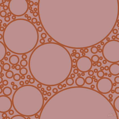 bubbles, circles, sponge, big, medium, small, 5 pixel line width, Vesuvius and Rosy Brown circles bubbles sponge soap seamless tileable
