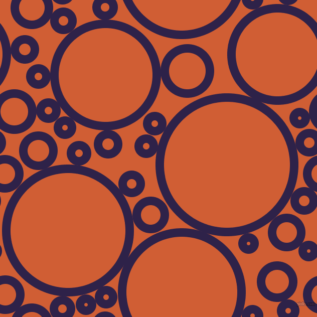 bubbles, circles, sponge, big, medium, small, 17 pixel line width, Violent Violet and Chilean Fire circles bubbles sponge soap seamless tileable