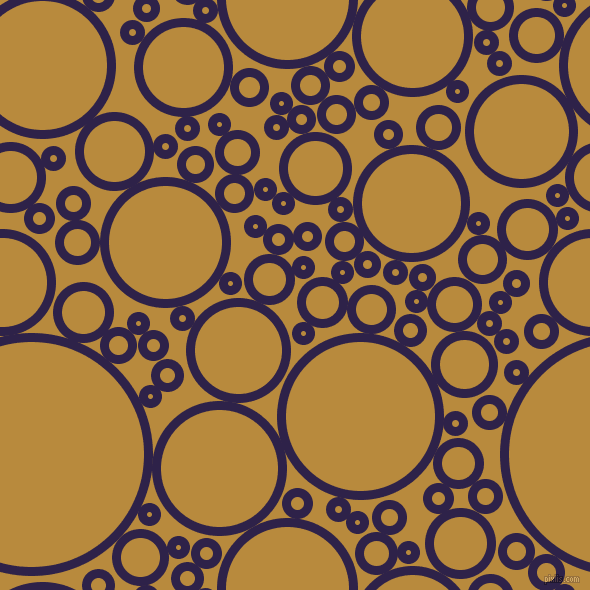 bubbles, circles, sponge, big, medium, small, 9 pixel line width, Violent Violet and Marigold circles bubbles sponge soap seamless tileable