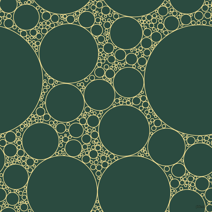 bubbles, circles, sponge, big, medium, small, 2 pixel line width, Vis Vis and Te Papa Green circles bubbles sponge soap seamless tileable