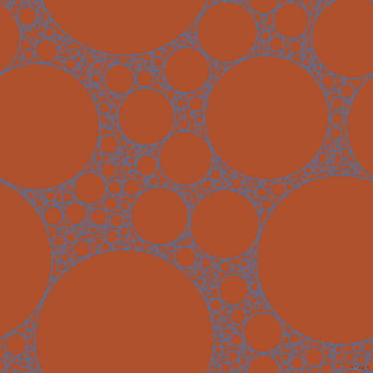 bubbles, circles, sponge, big, medium, small, 3 pixel line width, Waikawa Grey and Rose Of Sharon circles bubbles sponge soap seamless tileable