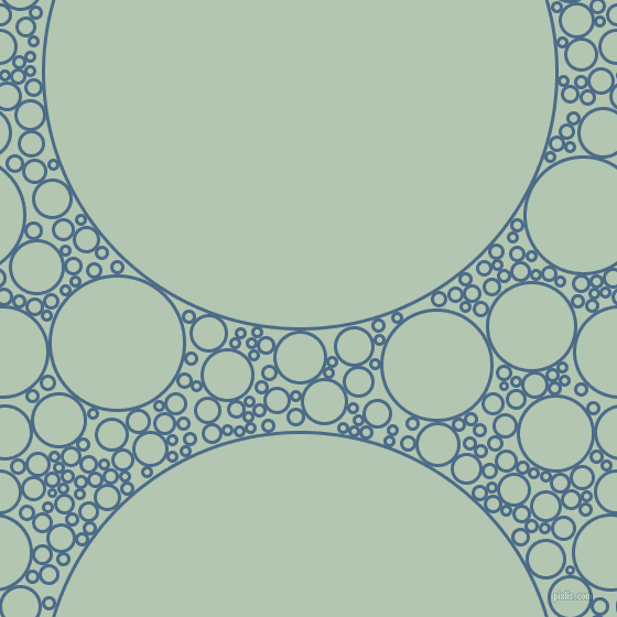 bubbles, circles, sponge, big, medium, small, 3 pixel line width, Wedgewood and Zanah circles bubbles sponge soap seamless tileable