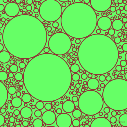 bubbles, circles, sponge, big, medium, small, 3 pixel line width, Well Read and Screamin