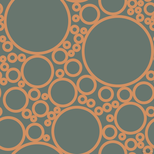 bubbles, circles, sponge, big, medium, small, 9 pixel line width, Whiskey and Sirocco circles bubbles sponge soap seamless tileable