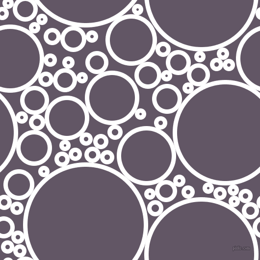 bubbles, circles, sponge, big, medium, small, 9 pixel line width, White and Fedora circles bubbles sponge soap seamless tileable