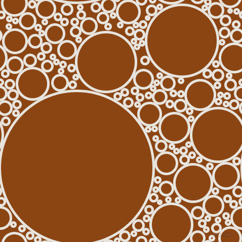 bubbles, circles, sponge, big, medium, small, 5 pixel line width, Wild Sand and Saddle Brown circles bubbles sponge soap seamless tileable