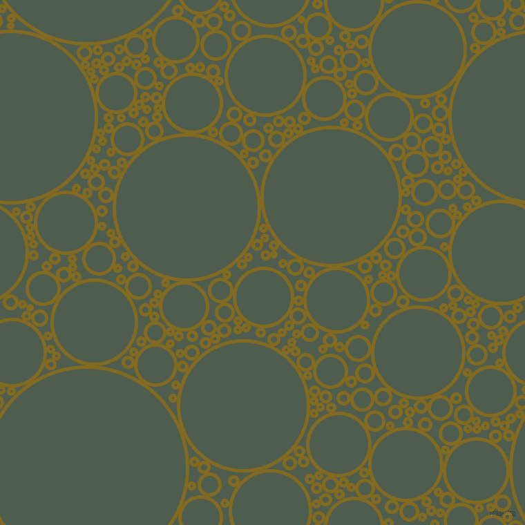 bubbles, circles, sponge, big, medium, small, 5 pixel line width, Yukon Gold and Nandor circles bubbles sponge soap seamless tileable