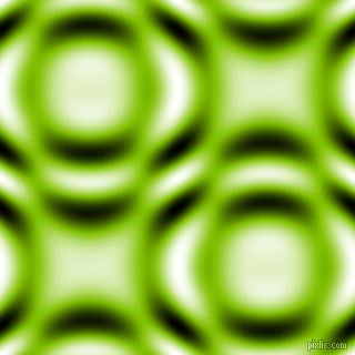 , Citrus and Black and White circular plasma waves seamless tileable