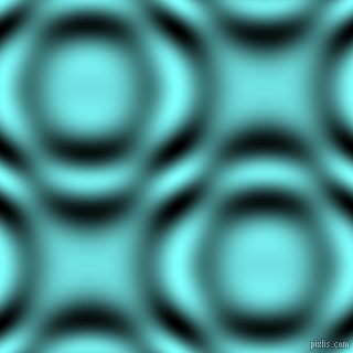 Electric Blue and Black and White circular plasma waves seamless tileable