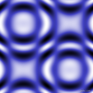 , Free Speech Blue and Black and White circular plasma waves seamless tileable
