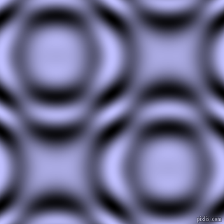 , Lavender Blue and Black and White circular plasma waves seamless tileable