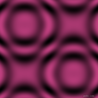 Mulberry and Black and White circular plasma waves seamless tileable