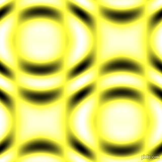, Paris Daisy and Black and White circular plasma waves seamless tileable