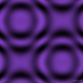 , Purple Heart and Black and White circular plasma waves seamless tileable