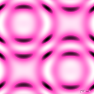 , Razzle Dazzle Rose and Black and White circular plasma waves seamless tileable