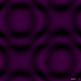 , Tyrian Purple and Black and White circular plasma waves seamless tileable