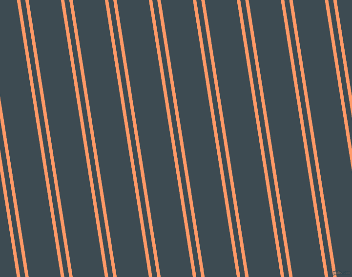 99 degree angles dual stripe lines, 7 pixel lines width, 10 and 65 pixels line spacing, dual two line striped seamless tileable