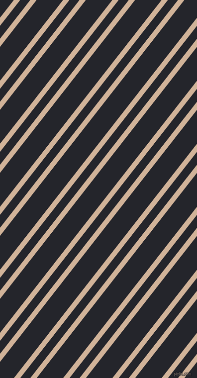 52 degree angle dual striped line, 10 pixel line width, 16 and 42 pixel line spacing, dual two line striped seamless tileable