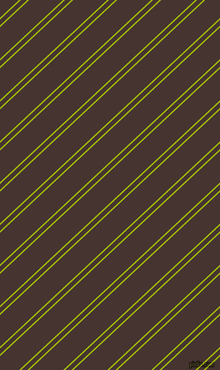 43 degree angles dual stripes lines, 2 pixel lines width, 6 and 33 pixels line spacing, dual two line striped seamless tileable