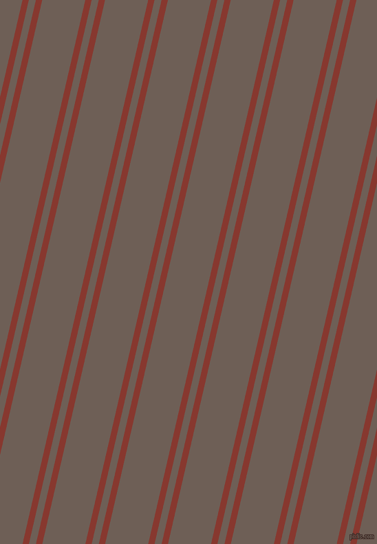 77 degree angle dual stripes line, 9 pixel line width, 10 and 61 pixel line spacing, dual two line striped seamless tileable